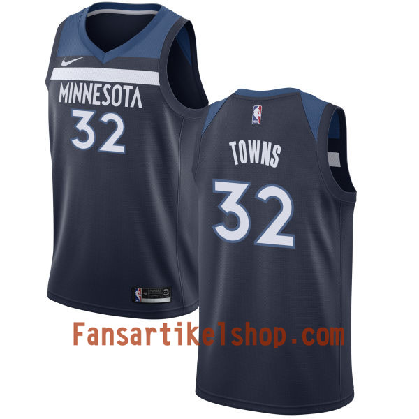 NBA Minnesota Timberwolves Trikot Karl-Anthony Towns 32 Nike 2017-18 marineblau Swingman - Herren NBA Minnesota Timberwolves Trikot Karl-Anthony Towns 32 Nike 2017-18 marineblau Swingman - Herren